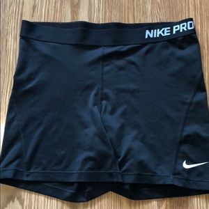 Black Nike Pro Spandex